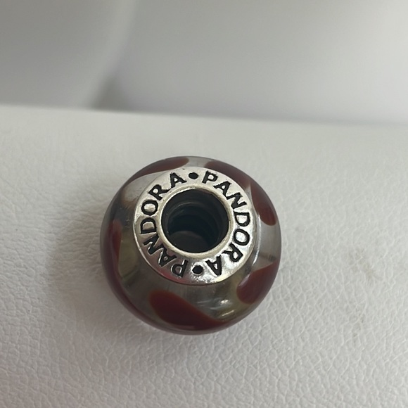Pandora Swirl Murano Glass Bead Charm - Picture 3 of 4